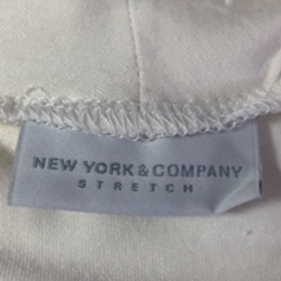 NWT New York & Co Stretch Faux Wrap Front Sleeveless Relaxed Fit Top Size L - Picture 6 of 9